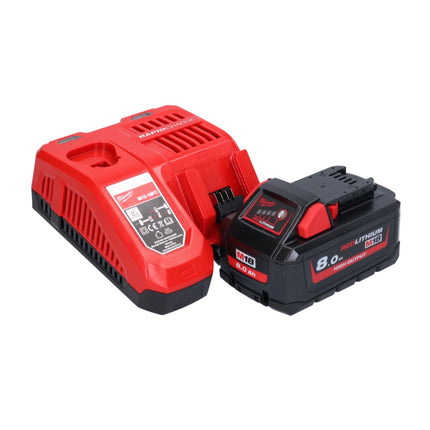 Milwaukee M18 ONEFHIWF1-801X Avvitatore a impulsi a batteria 18 V 2033 Nm 1 Brushless + 1x batteria 8,0 Ah + caricatore + HD Box