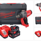 Milwaukee M18 ONEFHIWF1-802X Avvitatore a impulsi a batteria 18 V 2033 Nm 1 Brushless ( 4933459733 ) + 2x batteria 8,0 Ah + caricatore + HD Box
