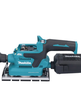 Makita DBO 381 F1U Akku Schwingschleifer 18 V 93 x 185 mm Brushless + 1x Akku 3,0 Ah - ohne Ladegerät