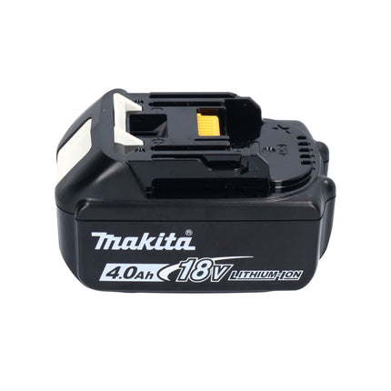 Makita DBO 381 M1U 18 V 93 x 185 mm Levigatrice vibrante a batteria senza spazzole + 1 batteria da 4,0 Ah - senza caricabatterie