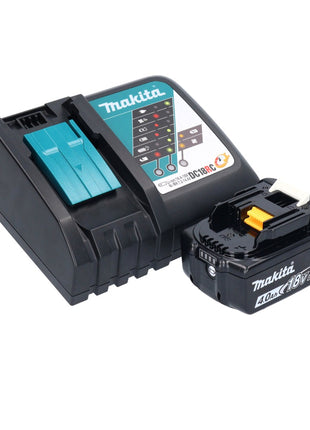 Lijadora orbital a batería Makita DBO 381 RM1U 18 V 93 x 185 mm sin escobillas + 1x batería 4,0 Ah + cargador