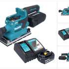 Makita DBO 381 RM1U Akku Schwingschleifer 18 V 93 x 185 mm Brushless + 1x Akku 4,0 Ah + Ladegerät
