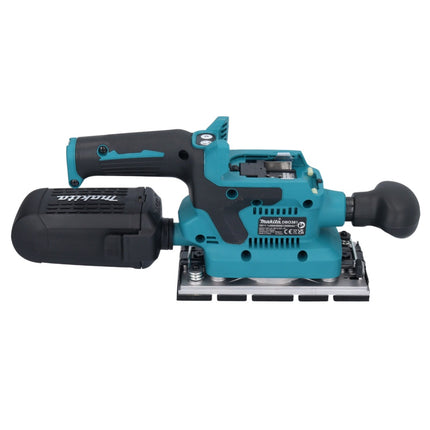Makita DBO 381 T1U 18 V 93 x 185 mm Levigatrice vibrante a batteria senza spazzole + 1x batteria 5,0 Ah - senza caricabatteria