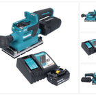 Makita DBO 381 RG1U 18 V 93 x 185 mm Vibrofinitrice a batteria senza spazzole + 1x batteria 6,0 Ah + caricabatterie