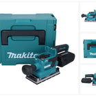 Makita DBO 381 ZJU 18 V 93 x 185 mm Levigatrice vibrante a batteria senza spazzole + Makpac - senza batteria, senza caricabatteria