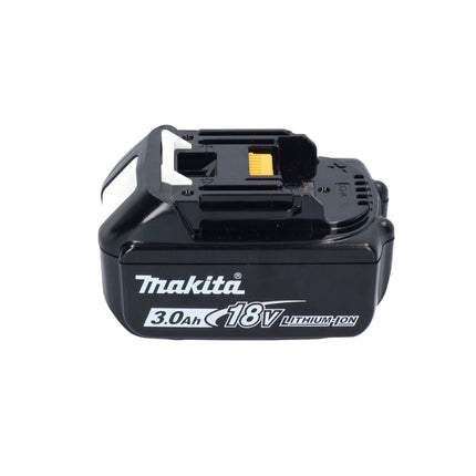 Makita DBO 381 F1JU 18 V 93 x 185 mm Levigatrice vibrante a batteria senza spazzole + 1x batteria 3,0 Ah + Makpac - senza caricabatterie