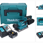 Makita DBO 381 RF1JU 18 V 93 x 185 mm Vibrofinitrice a batteria senza spazzole + 1x batteria 3,0 Ah + caricabatterie + Makpac