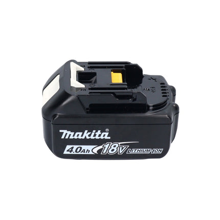 Makita DBO 381 M1JU 18 V 93 x 185 mm Levigatrice vibrante a batteria senza spazzole + 1x batteria 4,0 Ah + Makpac - senza caricabatterie