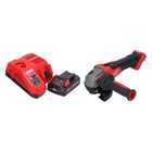 Smerigliatrice angolare a batteria Milwaukee M18 FSAG125X-301 18 V 125 mm brushless + 1x batteria ricaricabile 3,0 Ah + caricabatterie