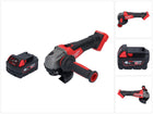 Meuleuse d'angle sur batterie Milwaukee M18 FSAG125X-401 18 V 125 mm sans balais + 1x batterie 4,0 Ah - sans chargeur