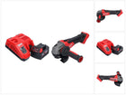 Milwaukee M18 FSAG125X-601 Akku Winkelschleifer 18 V 125 mm Brushless + 1x Akku 6,0 Ah + Ladegerät