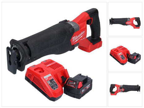 Milwaukee M18 FSZ-501 sega alternativa a batteria 18 V brushless + 1x batteria 5,0 Ah + caricatore