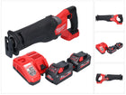 Milwaukee M18 FSZ-552 Recipro Sbelsge 18 V Brushless batterie + 2x 5,5 Ah batterie + kit chargeur