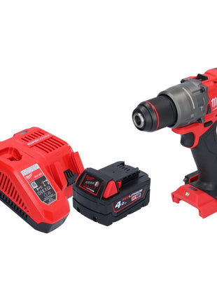 Milwaukee M18 FPD3-401 akumulatorowa wiertarko-wkrętarka udarowa 18 V 158 Nm bezszczotkowa + 1x akumulator 4,0 Ah + ładowarka