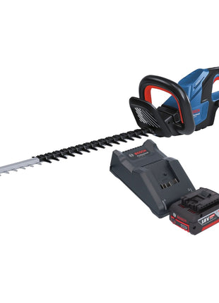 Bosch GHE 18V-60 Professional Akku Heckenschere 18 V 60 cm Brushless + 1x Akku 4,0 Ah + Ladegerät