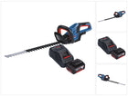 Bosch GHE 18V-60 Professional Akku Heckenschere 18 V 60 cm Brushless + 1x Akku 5,0 Ah + Ladegerät