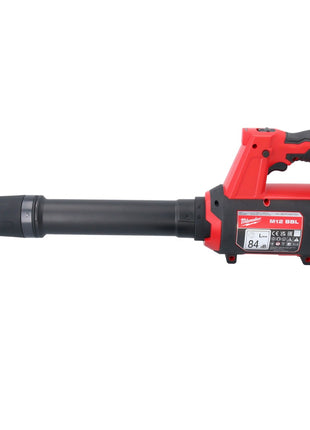 Soplador a batería Milwaukee M12 BBL-202 12 V + 2x baterías 2.0 Ah + cargador