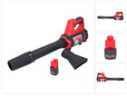 Milwaukee M12 BBL-251 Akku Gebläse 12 V + 1x Akku 2,5 Ah - ohne Ladegerät