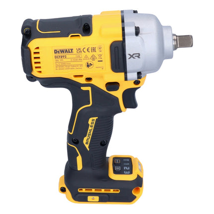 DeWalt DCF 892 NT 18 V 813 Nm 1/2'' Avvitatore a impulsi a batteria senza spazzole + TSTAK - senza batteria, senza caricabatteria