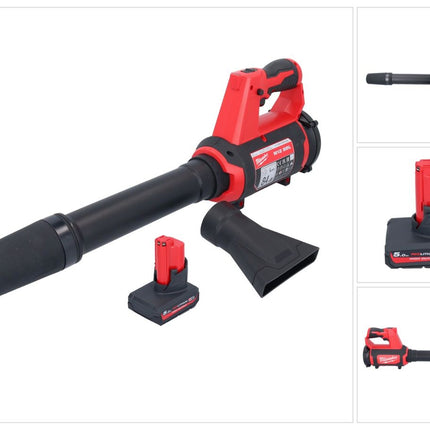 Milwaukee M12 BBL-501 Akku Gebläse 12 V + 1x Akku 5,0 Ah - ohne Ladegerät