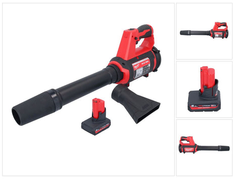 Milwaukee M12 BBL-501 Souffleur sans fil 12 V + 1x batterie 5,0 Ah - sans chargeur