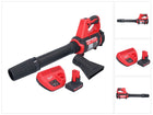 Milwaukee M12 BBL-501 akumulatorowa dmuchawa 12 V + 1x akumulator 5,0 Ah + ładowarka