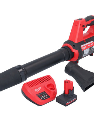 Milwaukee M12 BBL-501 akumulatorowa dmuchawa 12 V + 1x akumulator 5,0 Ah + ładowarka