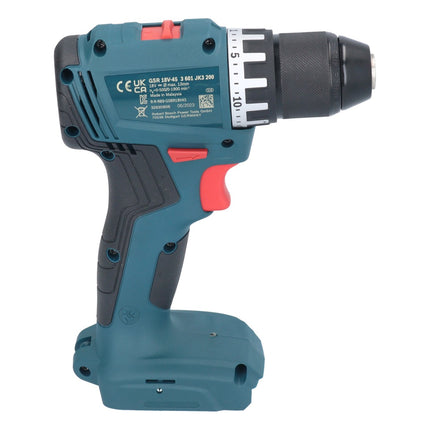 Bosch GSR 18V-45 Professional 18 V 45 Nm trapano avvitatore a batteria Brushless + L-Case - senza batteria, senza caricabatterie
