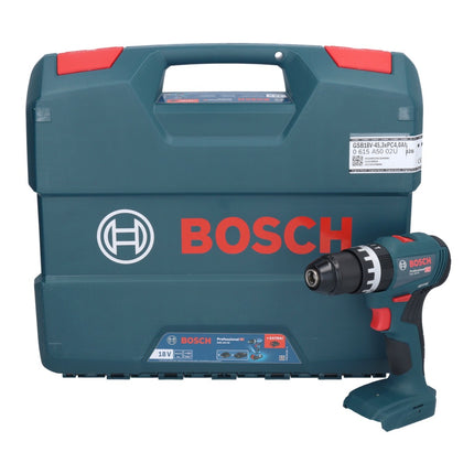 Bosch GSB 18V-45 Professional 18 V 45 Nm trapano a percussione a batteria Brushless + L-Case - senza batteria, senza caricabatterie