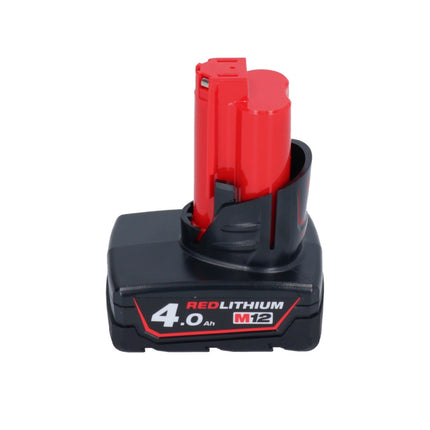 Milwaukee M12 BS-401 Akku Bandsäge 12 V 41 x 41 mm + 1x Akku 4,0 Ah - ohne Ladegerät