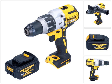 DeWalt DCD 996 N Perceuse-visseuse à percussion sans fil 18 V 95 Nm Brushless + 1x batterie 4,0 Ah - sans chargeur