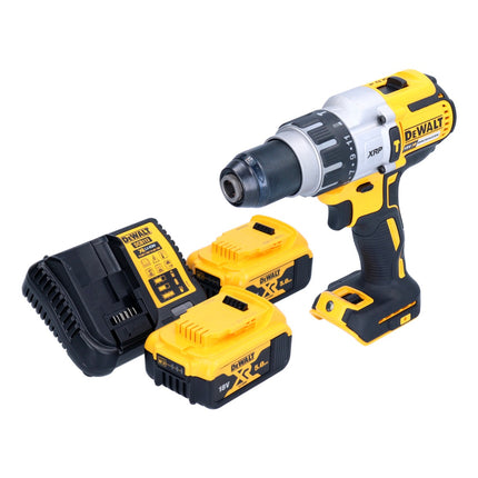 Trapano avvitatore a percussione a batteria DeWalt DCD 996 P2 18 V 95 Nm Brushless + 2x batteria 5,0 Ah + caricabatterie