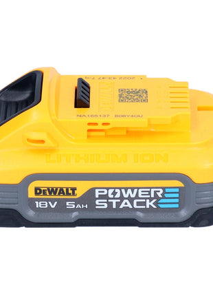 DeWalt DCD 996 N Akku Schlagbohrschrauber 18 V 95 Nm Brushless + 1x Powerstack Akku 5,0 Ah - ohne Ladegerät