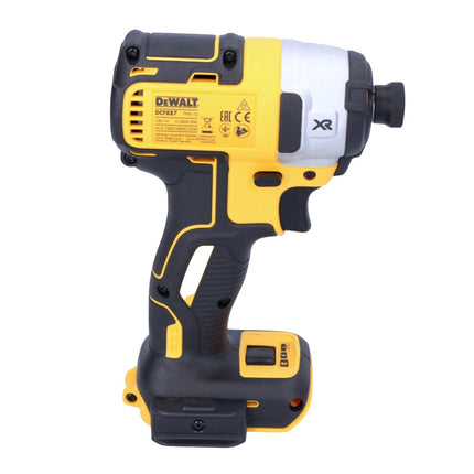 Avvitatore a impulsi a batteria DeWalt DCF 887 N 18 V 205 Nm 1/4" brushless + 1x batteria ricaricabile 2,0 Ah - senza caricabatterie