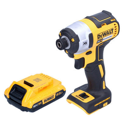 Avvitatore a impulsi a batteria DeWalt DCF 887 N 18 V 205 Nm 1/4" brushless + 1x batteria ricaricabile 2,0 Ah - senza caricabatterie