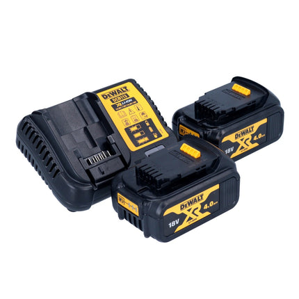 Avvitatore a impulsi a batteria DeWalt DCF 887 M2 18 V 205 Nm 1/4" brushless + 2x batteria ricaricabile 4,0 Ah + caricatore