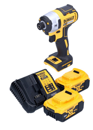 DeWalt DCF 887 P2 Clé à choc 18 V 205 Nm 1/4'' Brushless + 2x batterie 5,0 Ah + chargeur