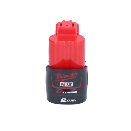 Milwaukee M12 PCSS-201 Tagliatubi a batteria in acciaio inox 12 V 12 - 28 mm + 1x batteria 2,0 Ah - senza caricabatterie