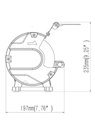 Metabo DS 150 M Ponceuse double 370 W 150 x 20 x 20 mm ( 604150000 )