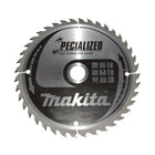 Makita CCF16540E SPECIALIZED Sägeblatt 165 x 20 mm 40 Zähne für Holz ( B-32954 )