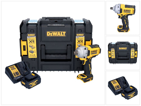 DeWalt DCF 892 M1T Akku Schlagschrauber 18 V 813 Nm 1/2" Brushless + 1x Akku 4,0 Ah + Ladegerät + TSTAK