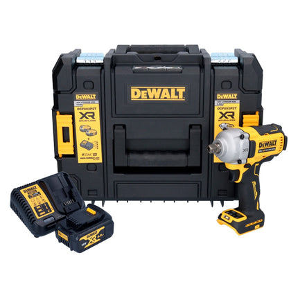 Avvitatore a impatto a batteria DeWalt DCF 892 M1T 18 V 813 Nm 1/2" Brushless + 1x batteria 4,0 Ah + caricabatteria + TSTAK