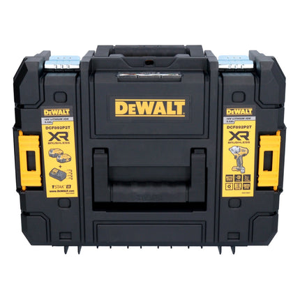 Avvitatore a impatto a batteria DeWalt DCF 892 M1T 18 V 813 Nm 1/2" Brushless + 1x batteria 4,0 Ah + caricabatteria + TSTAK