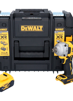 DeWalt DCF 892 NT Clé à choc sans fil 18 V 813 Nm 1/2'' Brushless + 1x batterie 5,0 Ah + TSTAK - sans chargeur