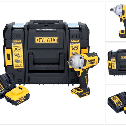 DeWalt DCF 892 P1T 18 V 813 Nm 1/2'' Avvitatore a impulsi senza spazzole + 1x batteria 5,0 Ah + caricatore + TSTAK