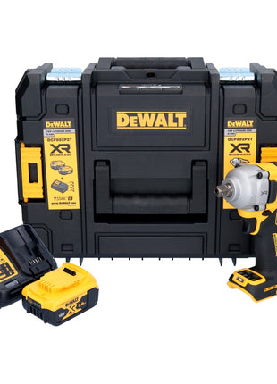 DeWalt DCF 892 P1T Akku Schlagschrauber 18 V 813 Nm 1/2" Brushless + 1x Akku 5,0 Ah + Ladegerät + TSTAK