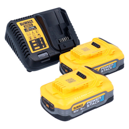 Avvitatore a impulsi DeWalt DCF 892 H2T 18 V 813 Nm 1/2'' Brushless + 2x batteria Powerstack 5,0 Ah + caricabatterie + TSTAK