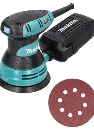 Makita BO 5031 Ponceuse excentrique 300 watts 125 mm + 50x papier abrasif K80