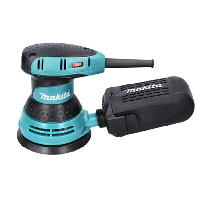Makita BO 5031 Levigatrice rotorbitale 300 Watt 125 mm + 50x carta abrasiva K320