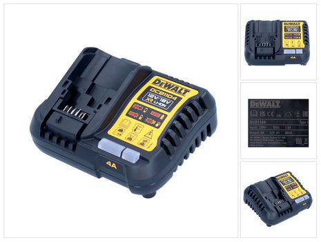 DeWalt DCB 1104 Chargeur rapide 12 V / 18 V 4 A pour batteries Li-Ion